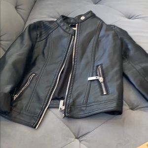 Vegan leather jacket